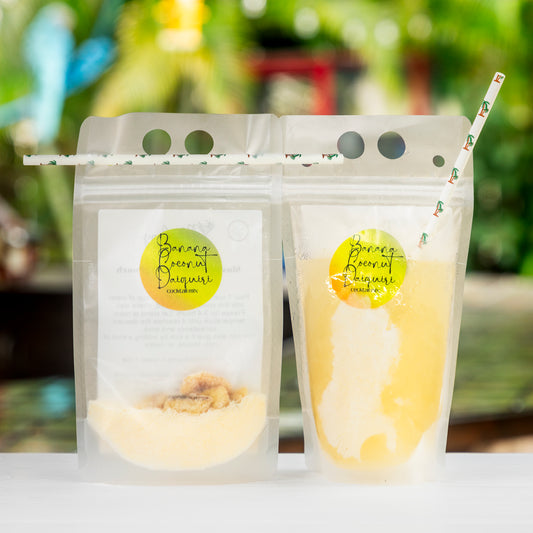 Banana Coconut Daiquiri Cocktail Pouch