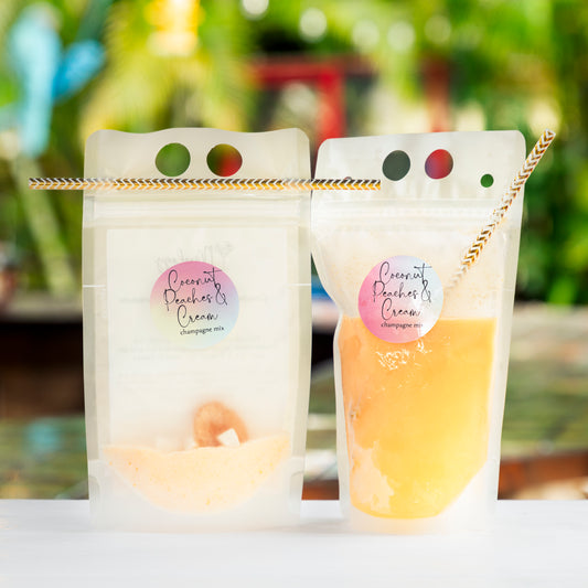 Coconut Peaches & Cream Cocktail Pouch