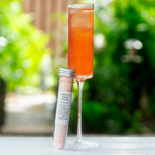 Cranberry Orange Mimosa Cocktail Shot
