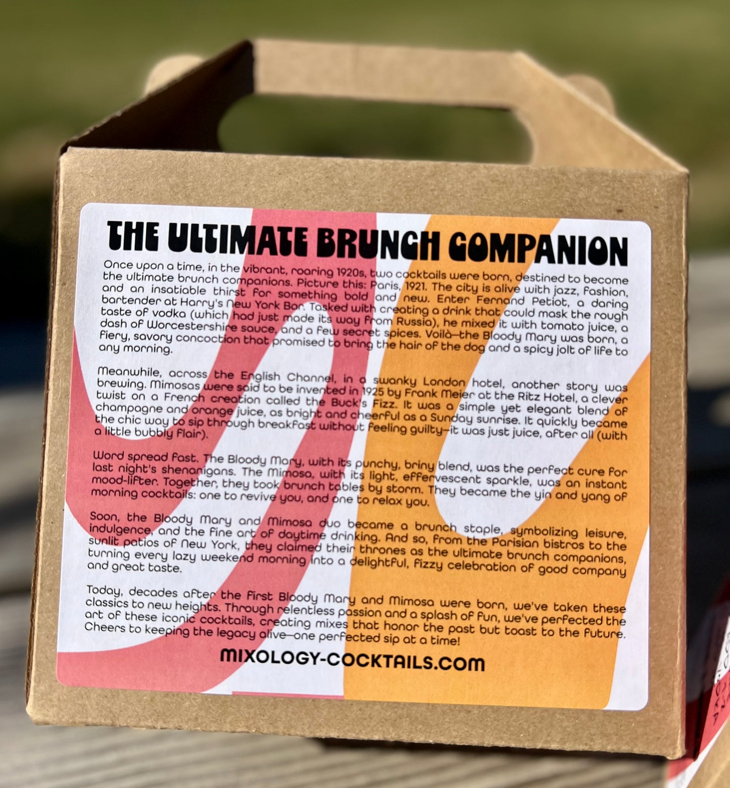 Gift Box - The Ultimate Brunch Companion - Cocktail Mix