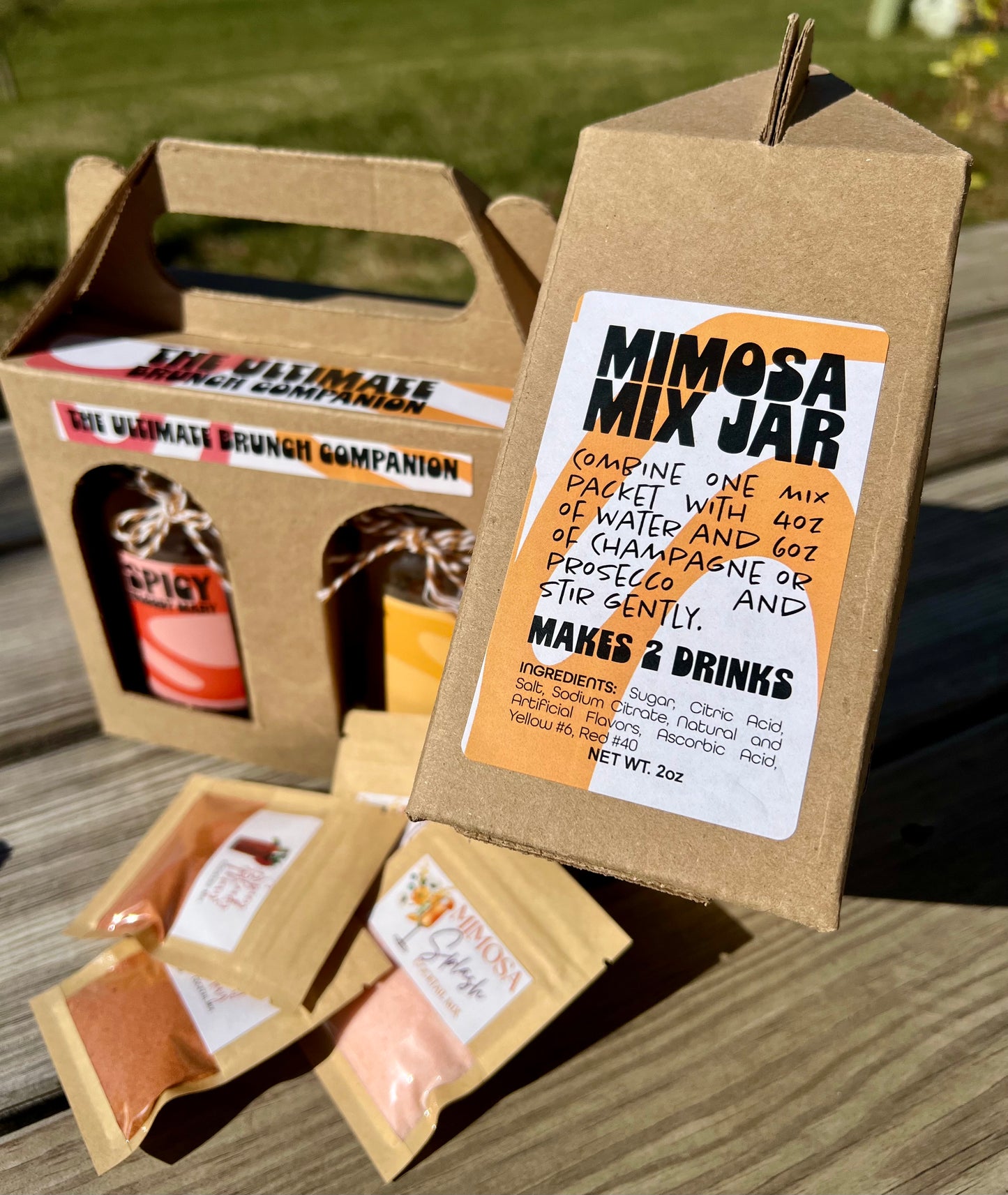 Gift Box - The Ultimate Brunch Companion - Cocktail Mix