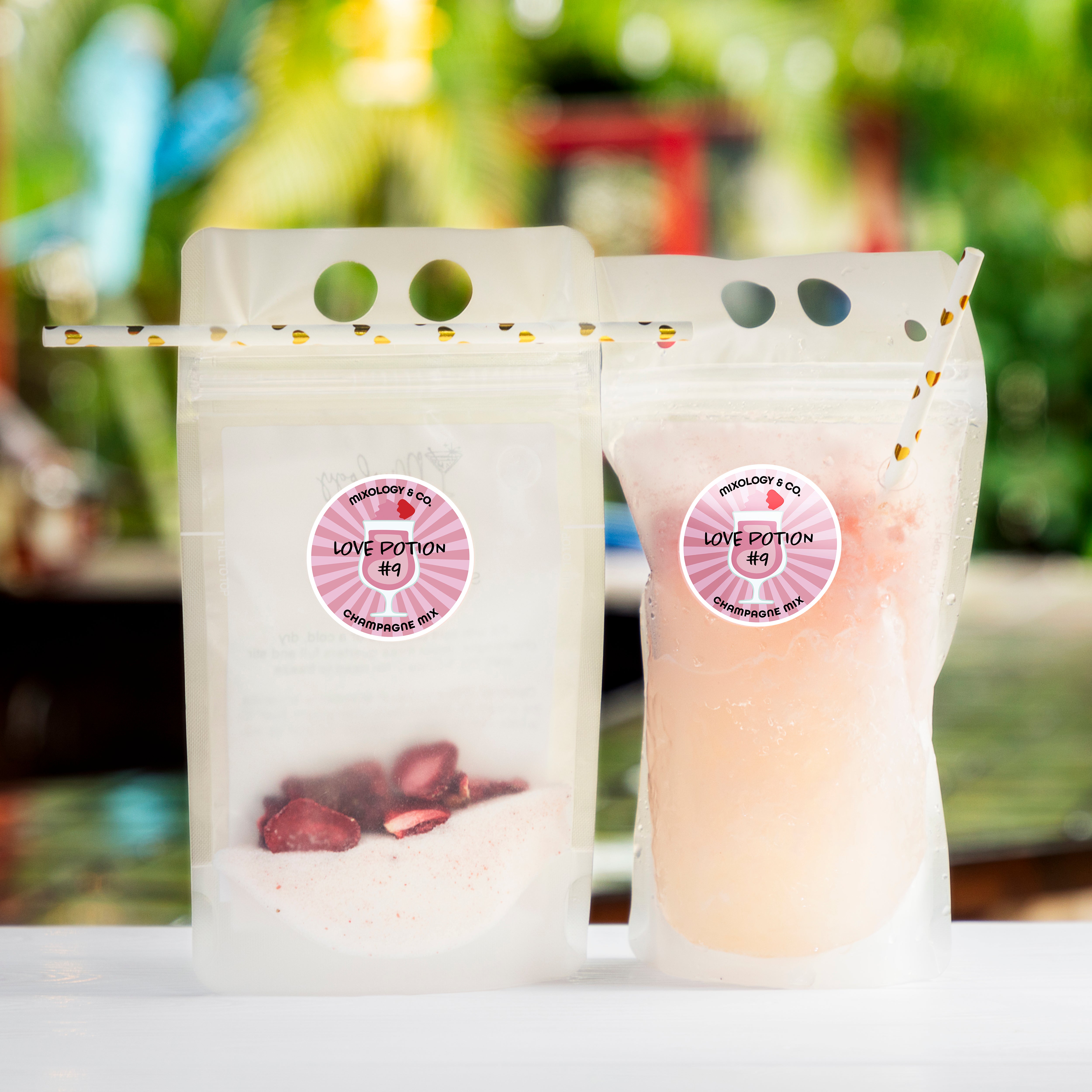 Love Potion #9 Strawberries & Cream – Mixology & Co.