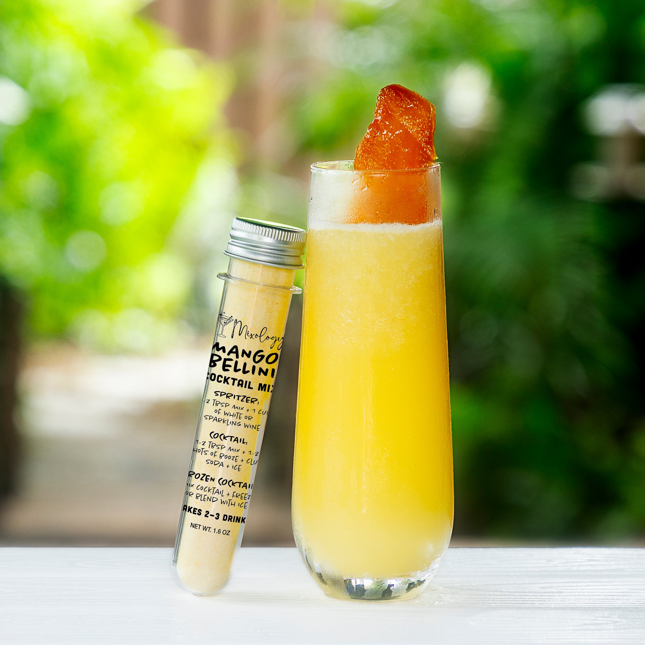 Mango Bellini Cocktail Shot – Mixology & Co.