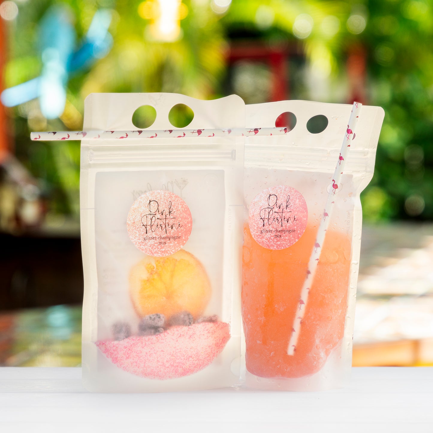 Pink Flirtini Cocktail Pouch