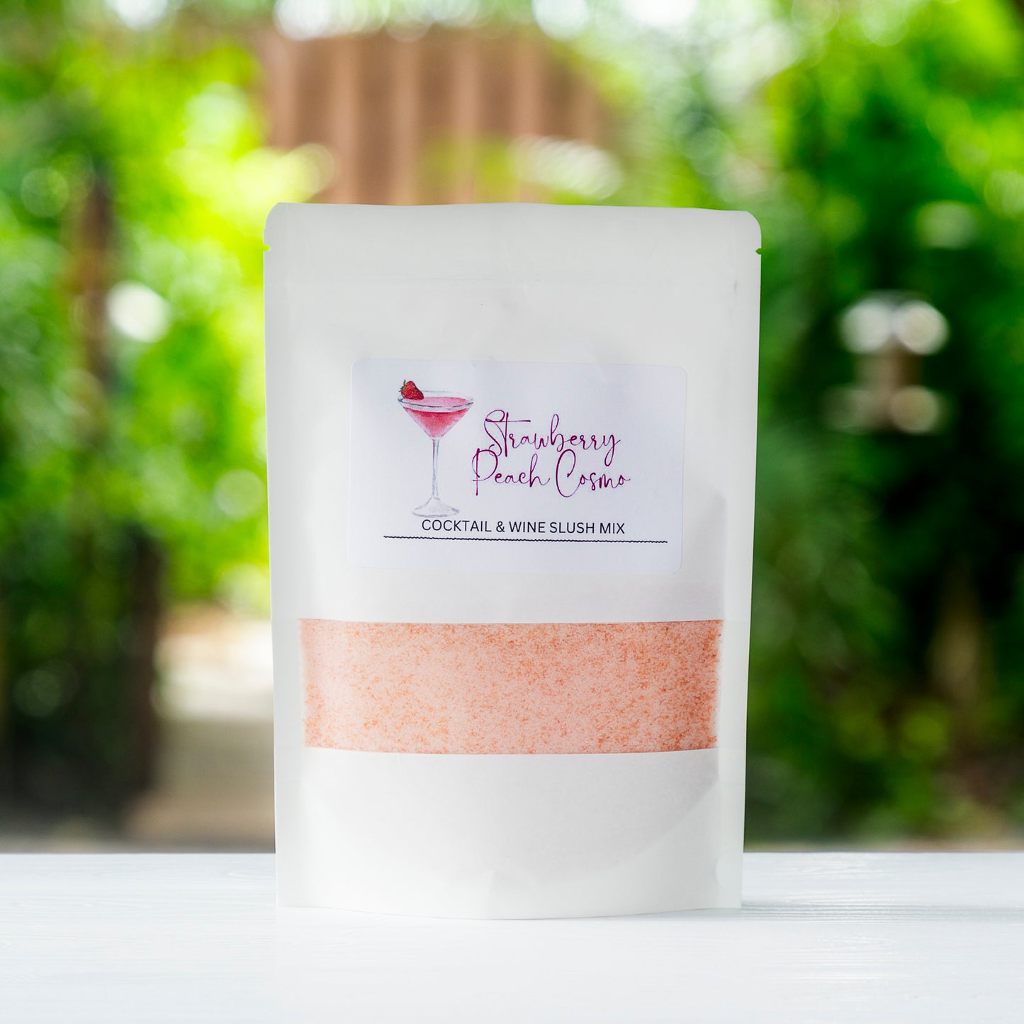 Strawberry Peach Cosmo