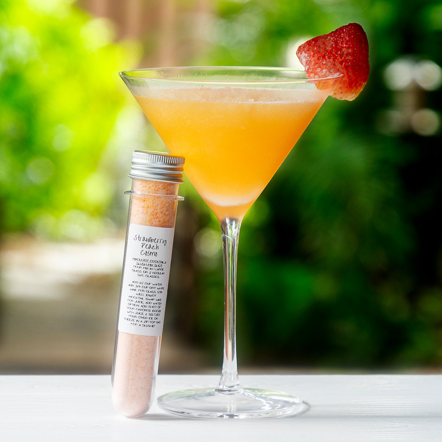 Strawberry Peach Cosmo