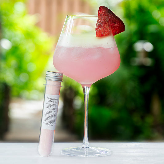 Strawberry Sangria Cocktail Shot