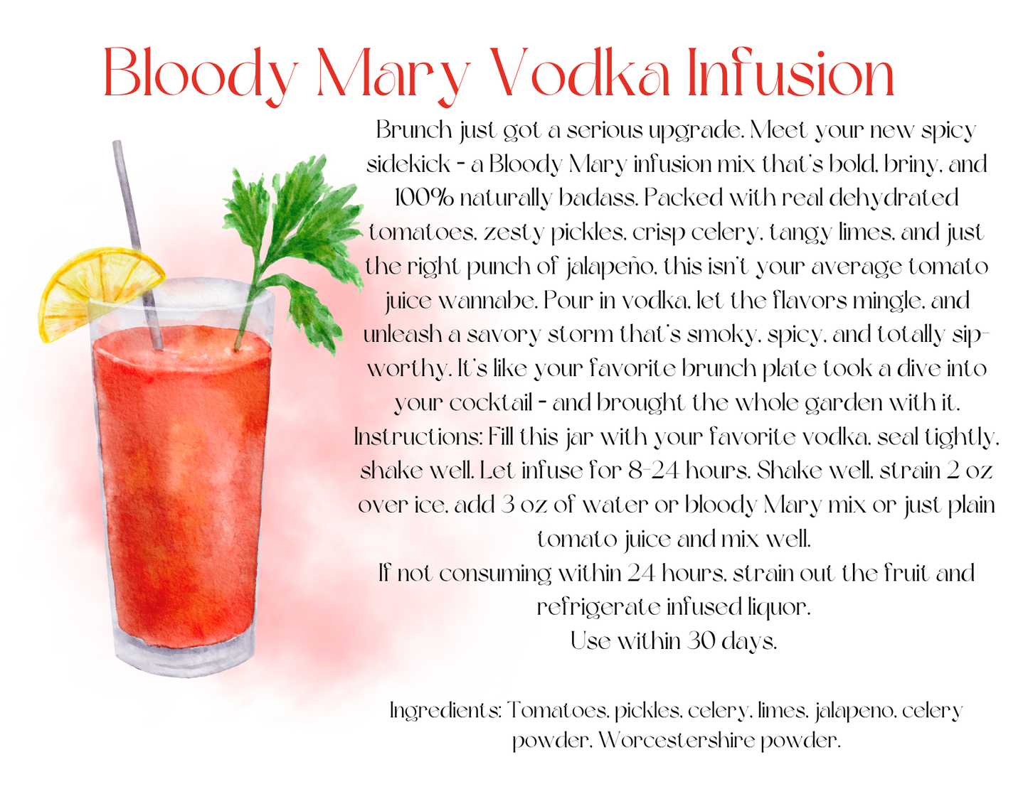 Craft Cocktail Infusion Kits