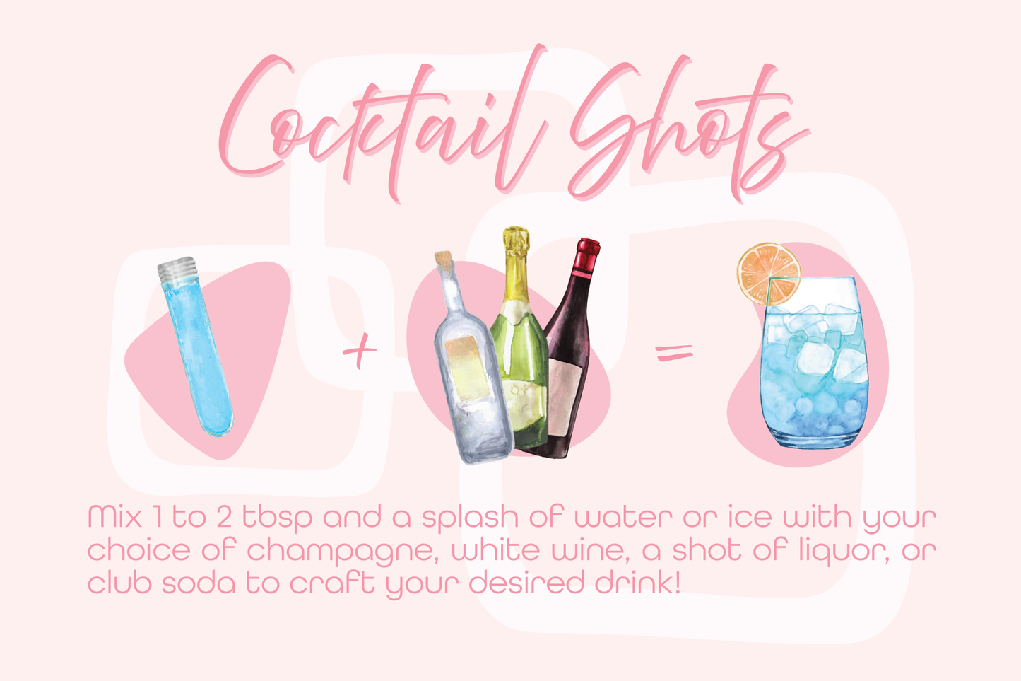 Peach Mango Cocktail Shot