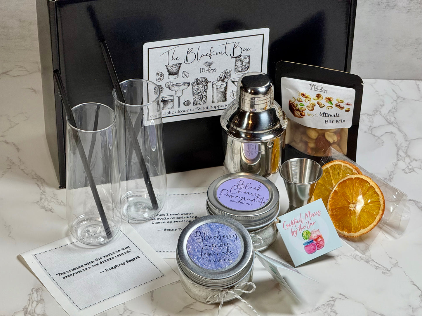The Blackout Gift Box - One shake closer to “What happened last night?”