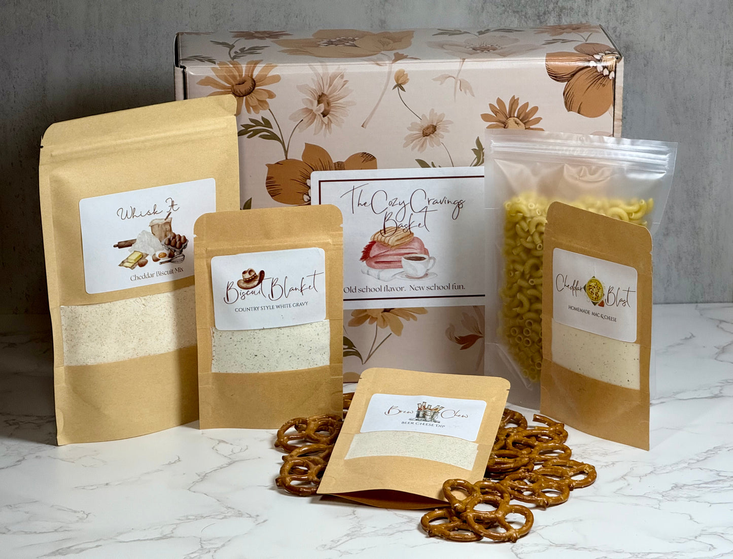 The Cozy Cravings Gift Box - Old-school flavor, new-school fun.