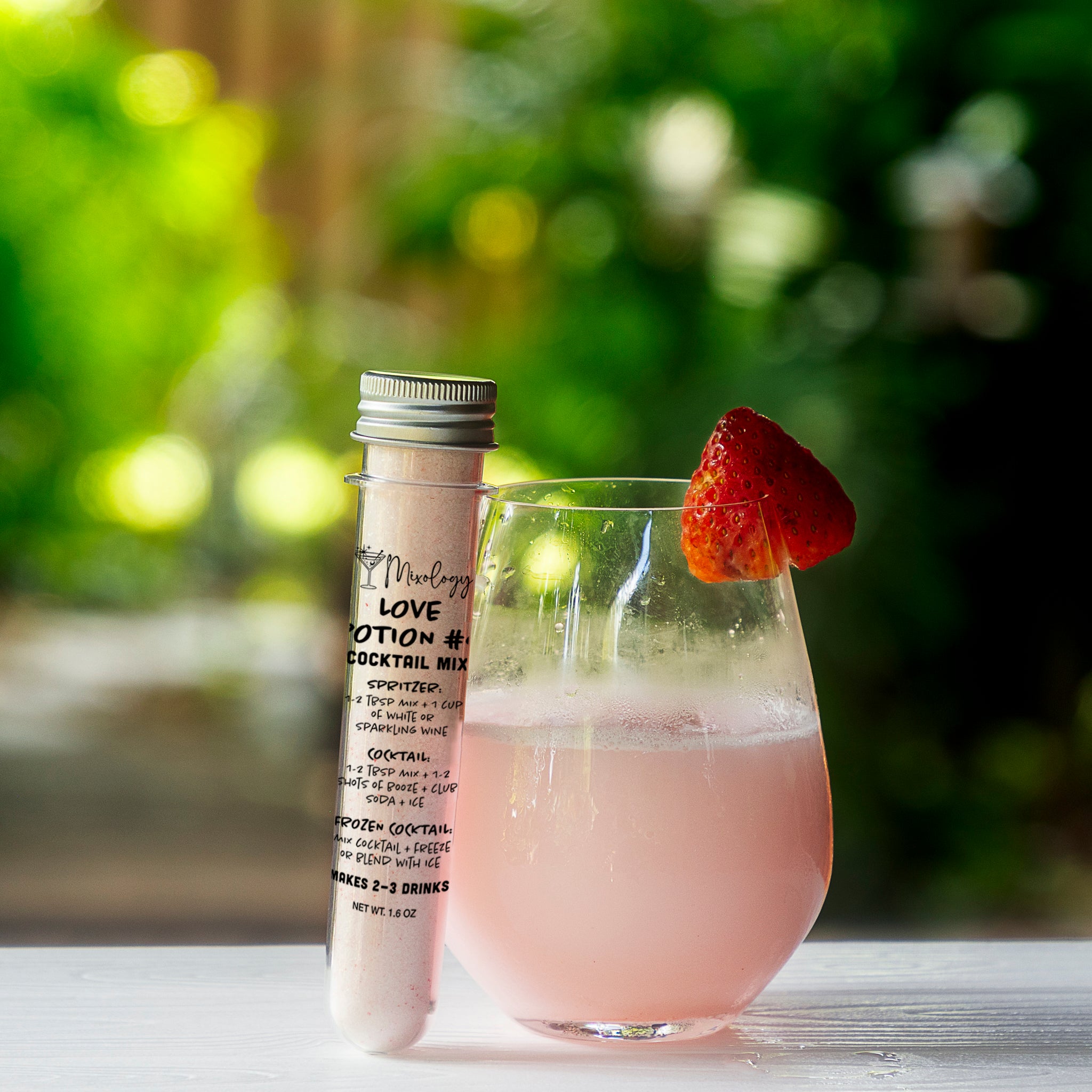 Love Potion #9 Strawberries & Cream – Mixology & Co.