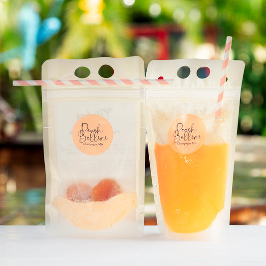 Peach Bellini Cocktail Pouch