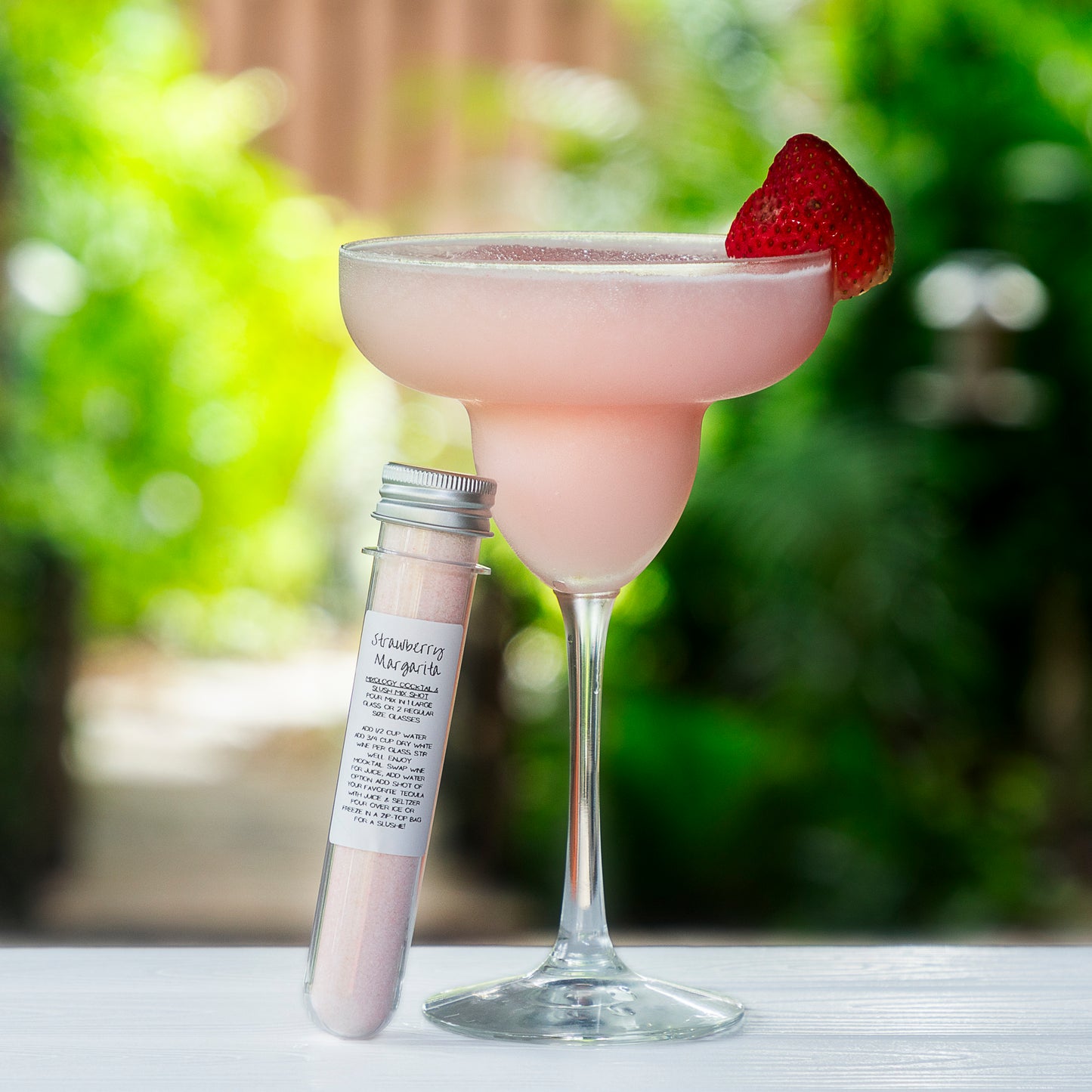 Strawberry Margarita Cocktail Shot