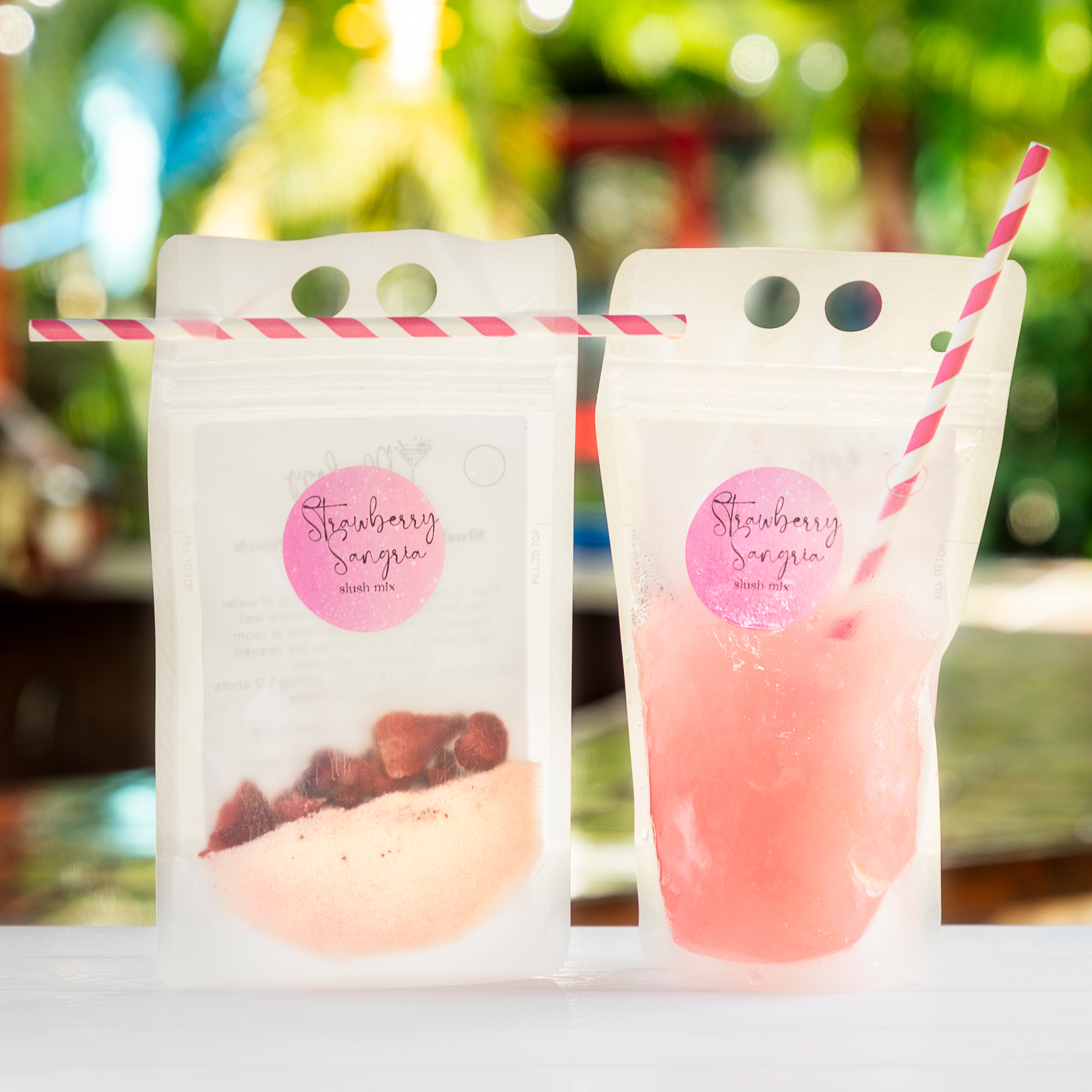 Strawberry Sangria Cocktail Pouch Mixology Mixes