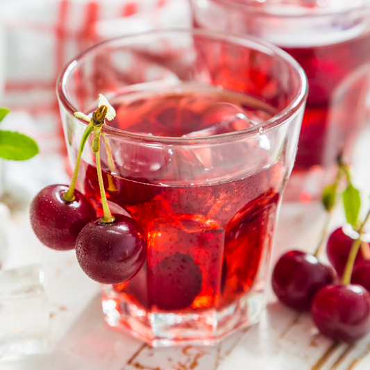 Black Cherry Pomegranate Cocktail Shot