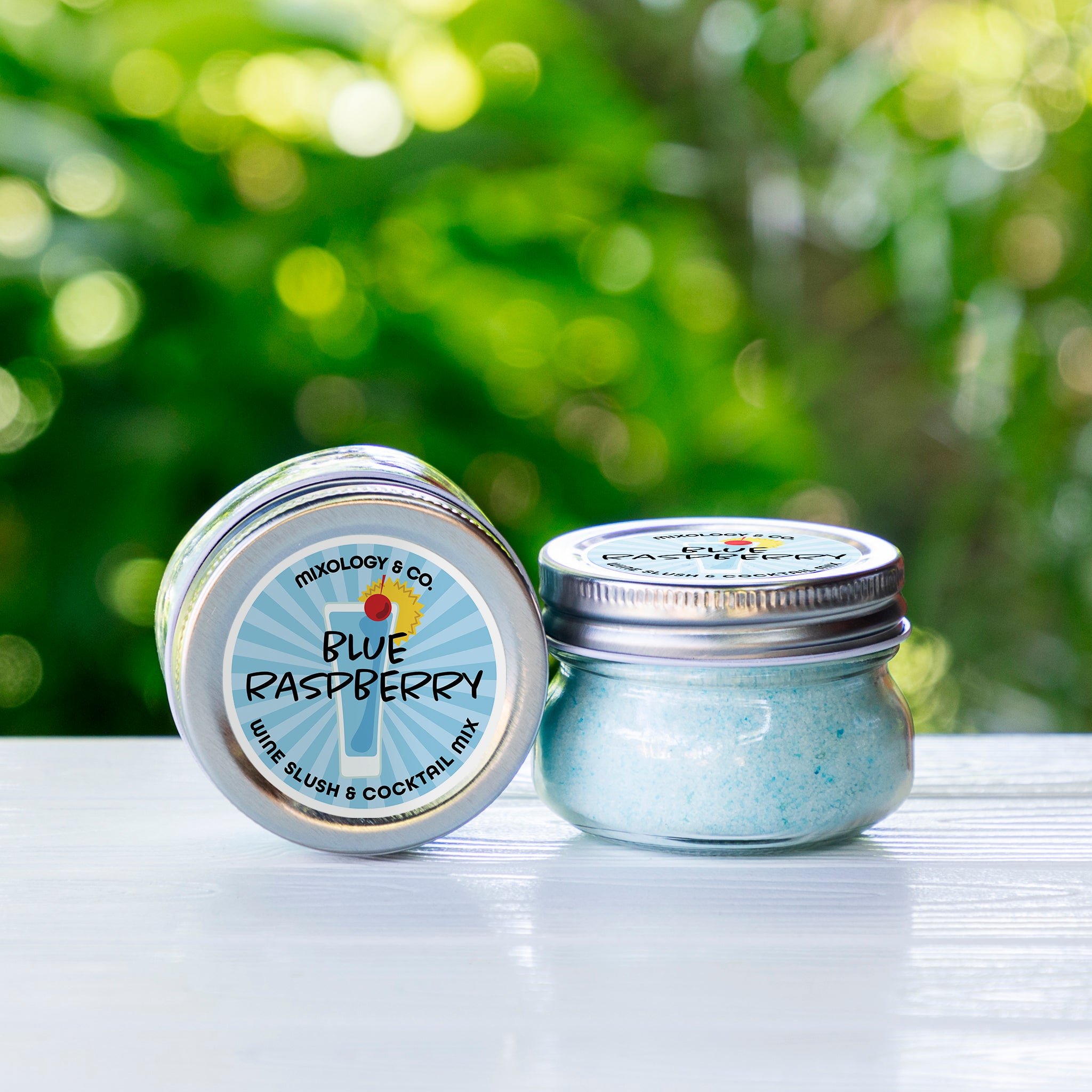 Blue Raspberry Cocktail Drink Mix | Wine Slush & Mocktail Mixer Jar ...