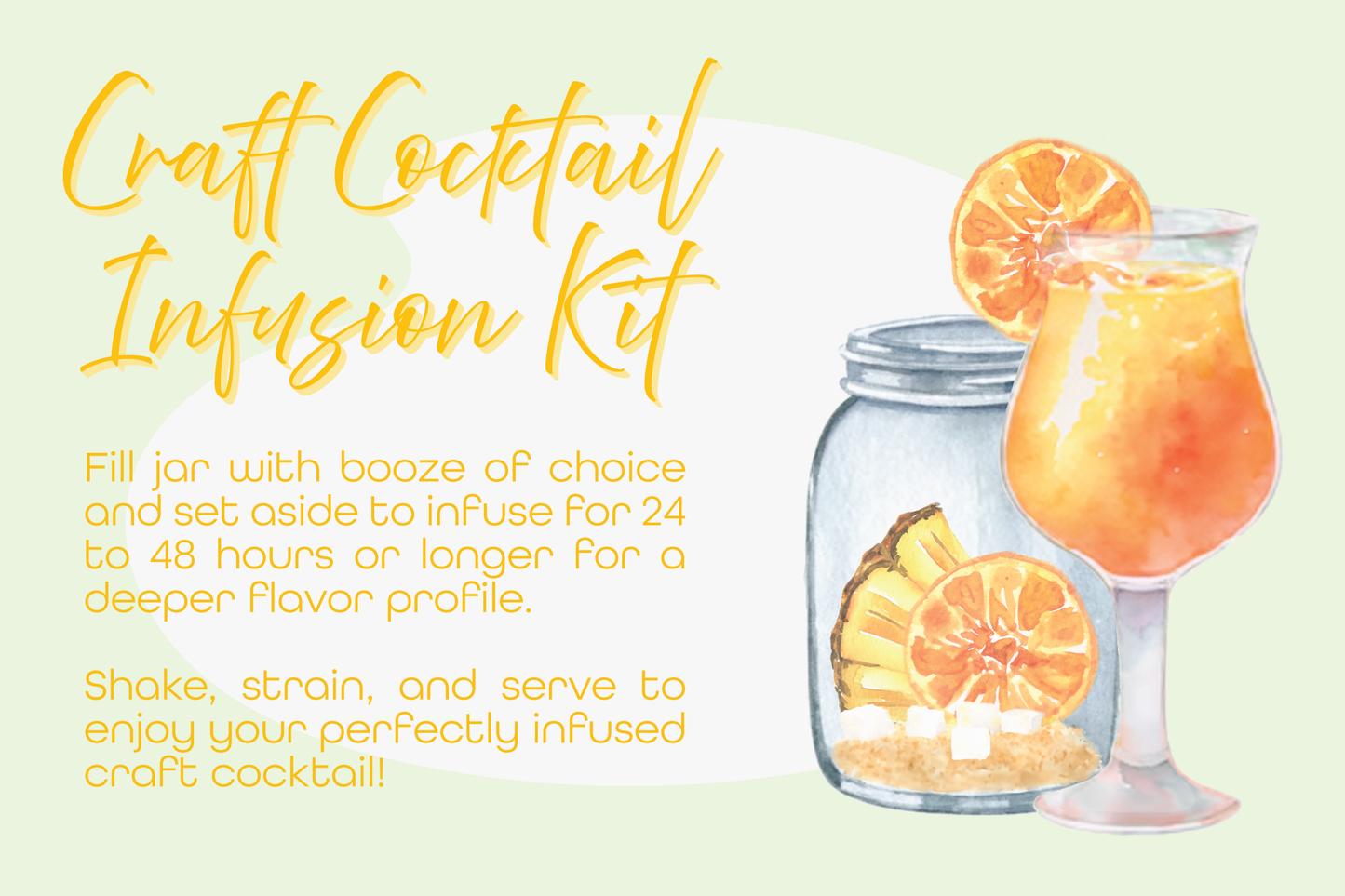 Craft Cocktail Infusion Kits