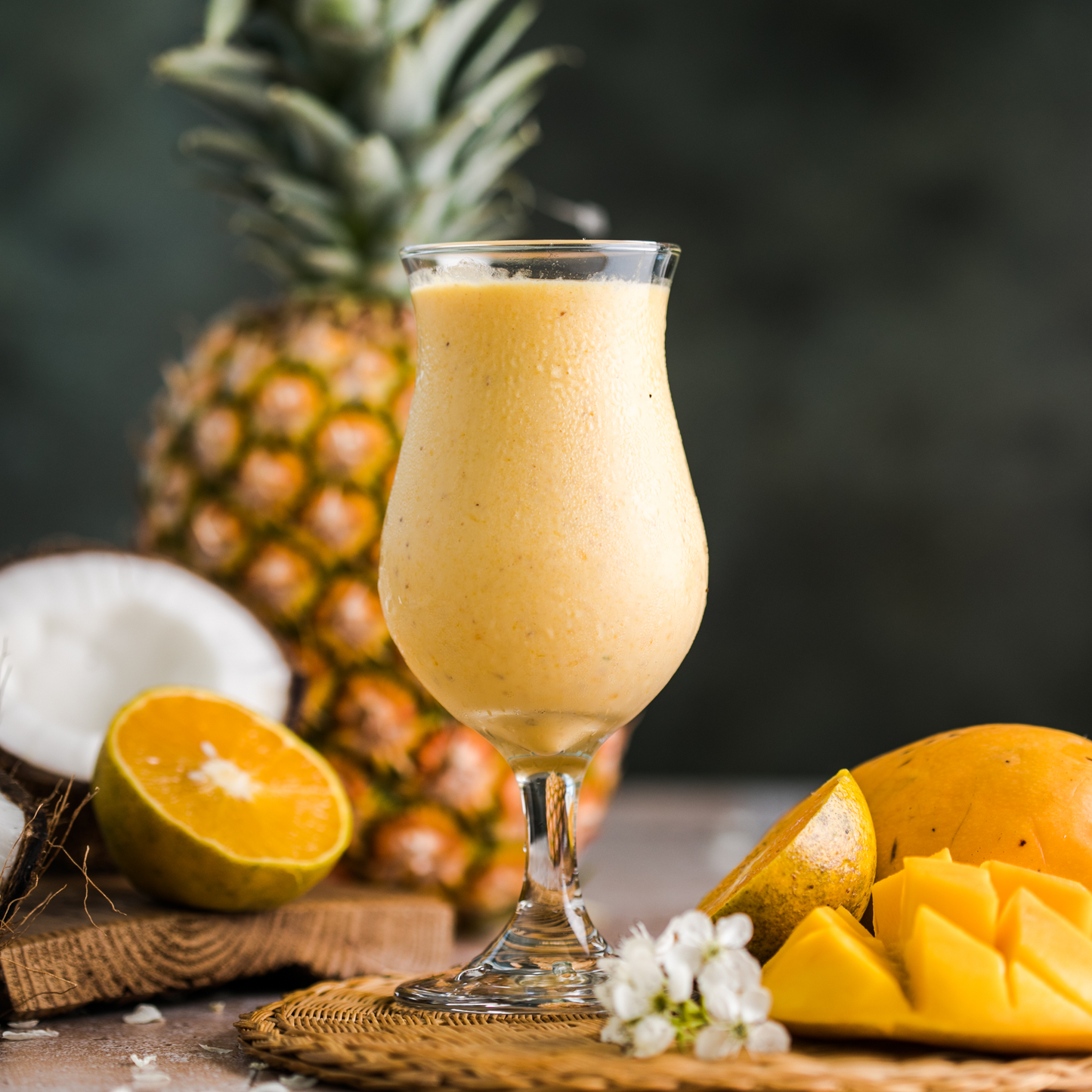 Pineapple Mango Cocktail Shot