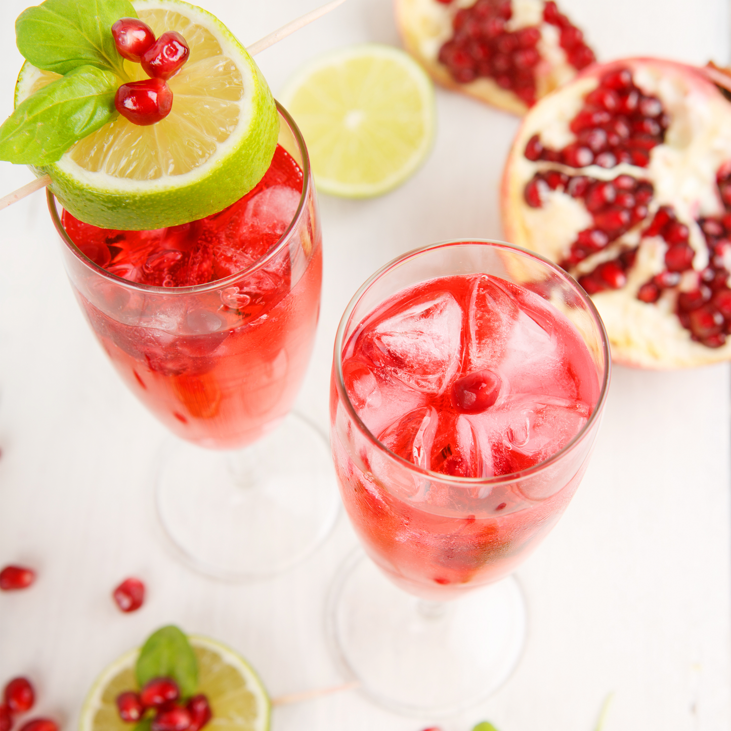 Pomegranate Prosecco Smash