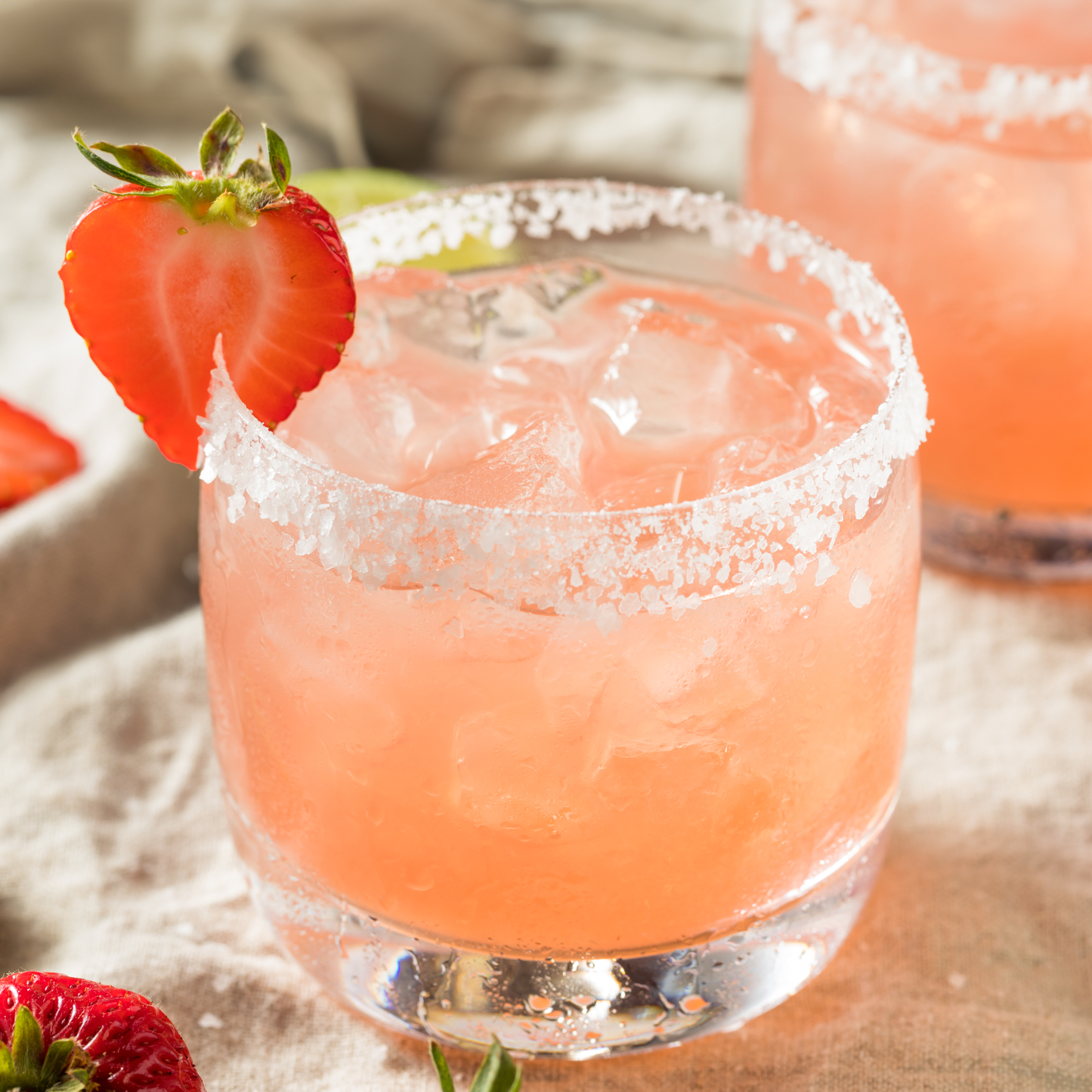 Strawberry Margarita Cocktail Shot